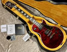 Gibson Custom Shop Les Paul Custom Figured w/Ebony Fingerboard Gloss Red Tiger s/n CS500611【4.49kg】_2