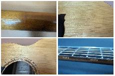 TODA Guitars (戸田 真次)A-1 STD / Solid Cedar Top・Solid Mahogany・Original Peg・Ebony Fingerboard and Bridge・Wood binding・Clear Pick guard 【With Hard Case 】2001年製_15