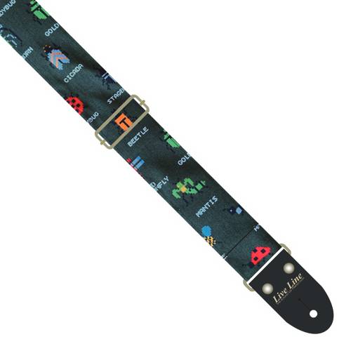 Live Line LS2400BUG バグ 【ギターストラップ】 新品 1255616