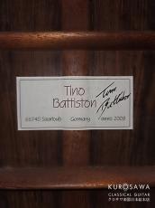 Tino Battiston ティノ・バティストン 2008年製 松・中南米ローズウッド 20フレット_4