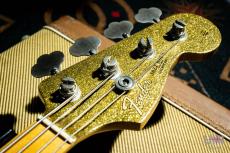 Fender Custom Shop Jazz Bass Sparkle Gold / 1990_5