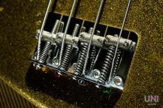 Fender Custom Shop Jazz Bass Sparkle Gold / 1990_8