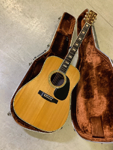 Martin D-45 1976年製 with Blue case!