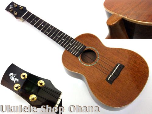 夢弦堂 コンサート ヴィンテージホンジュラスマホガニー #242