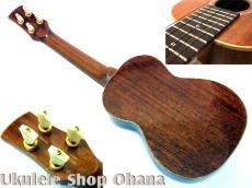 夢弦堂 コンサート ヴィンテージホンジュラスマホガニー #242_2