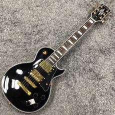 GrassRoots G-LPC-Mini BK(Black)【アンプ搭載ミニギター】【LPカスタムタイプ】【約2.7kg!】_2