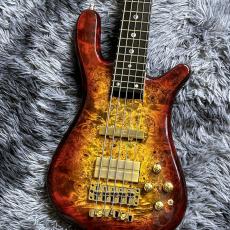 Warwick Custom Shop MasterBuilt Streamer Stage II 5-String 2025 Limited Edition Bleached Honey Sunset Burst