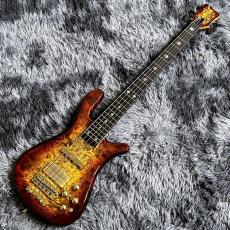 Warwick Custom Shop MasterBuilt Streamer Stage II 5-String 2025 Limited Edition Bleached Honey Sunset Burst_2