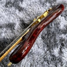 Warwick Custom Shop MasterBuilt Streamer Stage II 4-String 2025 Limited Edition Bleached Honey Sunset Burst_11