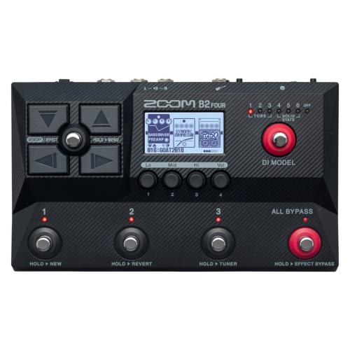 ZOOM B2 FOUR 【DC9Vアダプター付属】