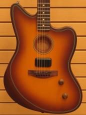 Fender Acoustasonic Standard Jazzmaster / Honey Burst_4