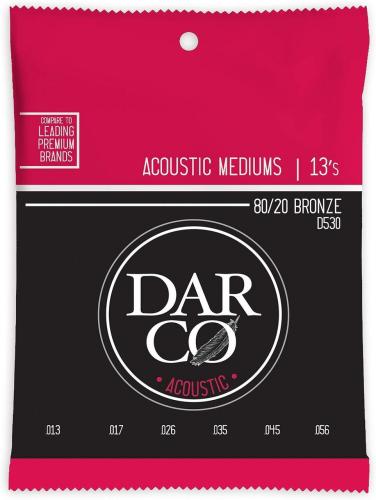 Martin DARCO  Acoustic Guitar Strings 80/20 Bronze D530 Medium【アコギ弦】【13-56】