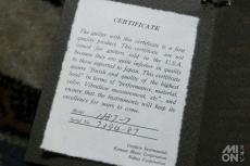 Ovation Super Adamas 1587-7 Reverse Beige Burst 1993_10