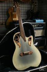Ovation Super Adamas 1587-7 Reverse Beige Burst 1993_11