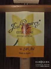 Jose Ramirez [ホセ・ラミレス] ESTUDIO 140 Flamenco Negra フラメンコ 黒【日本総本店2F 在庫品】_4