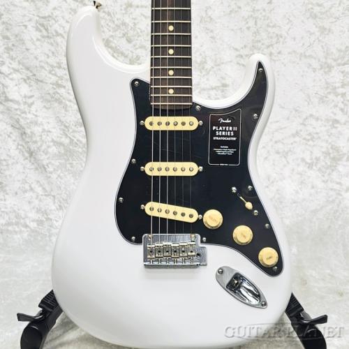Fender Player II Stratocaster -Polar White/Rose【MX25094887】【3.51kg】