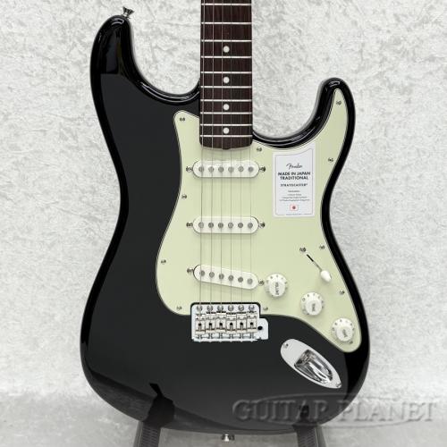 Fender Made In Japan Traditional 60s Stratocaster -Black / Rosewood-【JD26005256】【3.35kg】