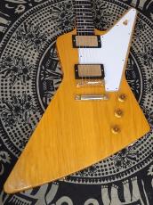 Gibson ~Historic Collection~ 1958 Korina Explorer Reissue White Pickguard Natural VOS -2021USED!!【4.07kg】
