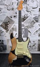 Fender Custom Shop MBS 1963 Stratocaster Super Heavy Relic -Black- by David Brown_2