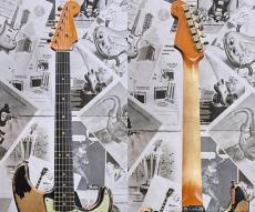 Fender Custom Shop MBS 1963 Stratocaster Super Heavy Relic -Black- by David Brown_6