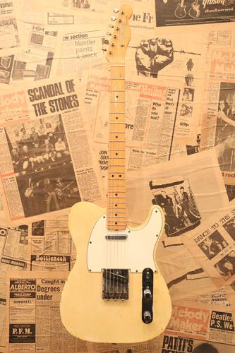 Fender 1965 Telecaster "Maple Cap Neck with Spaghetti Head Decal"