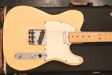 Fender 1965 Telecaster "Maple Cap Neck with Spaghetti Head Decal"_3