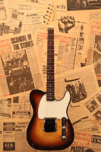 Fender 1960 Custom Esquire "Slab Neck with Two-Tone Burst"