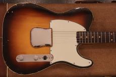 Fender 1960 Custom Esquire "Slab Neck with Two-Tone Burst"_3