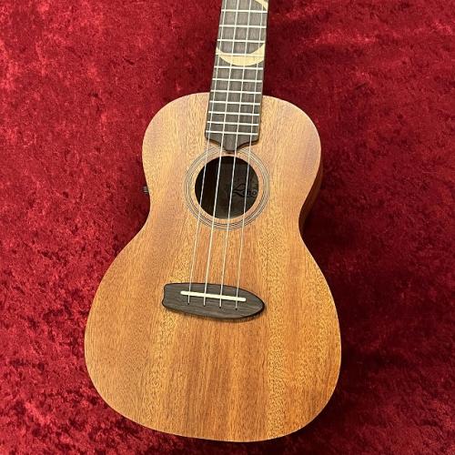 Leho LHUC-MOON-E #5120862【コンサートサイズエレウケ】【チューナー&ウクレレ教本プレゼント】