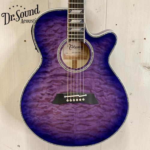 Takamine 	『オーダー受付中』TSP178AC ~Custom Violet with Avalon~