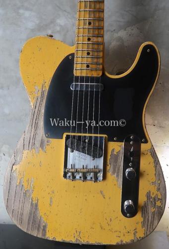 Fender Custom Shop Limited Edition '51 BlackGuard Nocaster / Aged Blonde / Super Heavy Relic