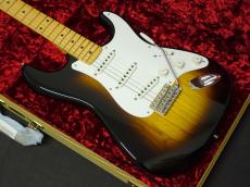 Fender Custom Shop Limited Edition 70th Anniversary 1954 Stratocaster DLX Closet Classic Wide-Fade 2-Color Sunburst_4