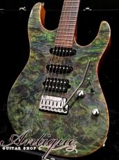Suhr Modern Custom Burl Maple Top ‘15年製 Trans Algae w/Matching Head 3.3kg “Dead Stock Condition”_2