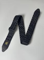 ERNIE BALL CLASSIC JACQUARD GUITAR STRAP/BASS STRAP - BLACK CHECKERS