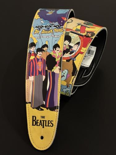 D'addario D'Addario The Beatles Vegan Strap 25LB06 Yellow Submarine