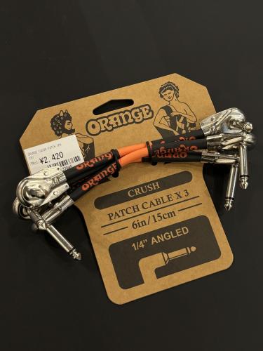 Orange Crush 6″ Patch Cable 3 pack [CA038]
