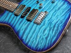 T's Custom Order DST-Pro24 HSH 5A Quilt Maple Top/H.Mahogany Bahama Mama Burst #033305 【選定激杢】_4