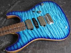 T's Custom Order DST-Pro24 HSH 5A Quilt Maple Top/H.Mahogany Bahama Mama Burst #033305 【選定激杢】_5