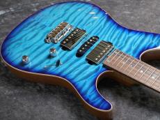 T's Custom Order DST-Pro24 HSH 5A Quilt Maple Top/H.Mahogany Bahama Mama Burst #033305 【選定激杢】_7