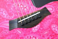 Taylor 【目立つ一本が欲しい方に!!】GS Mini-e Fuchsia Pink Paisley 【限定モデル】_3