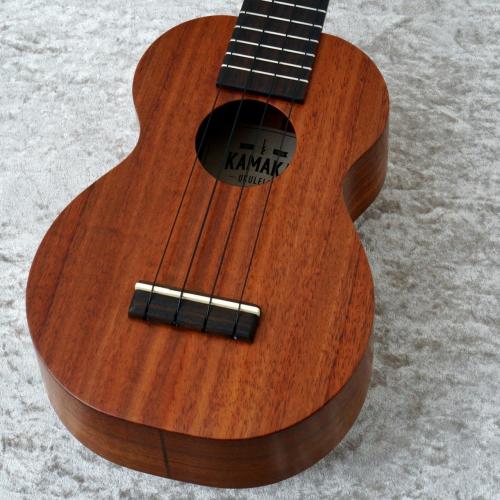 Kamaka HF-1L #250685 【Soprano Long Neck】【Solid Hawai'ian Koa】