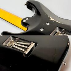 infinite Trad Fullsize ST SSH ALD/R -BLK/MH/Medium Aged- #2103 【選定材】【漆黒指板】【厚いサウンド】_11