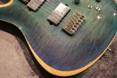 Giulio Negrini Guitars (GNG) Custom Order Brea Carved 6 Custom Theme Inlay "Winter Wolves" 【Made in Switzerland】【Art Inlay】_4