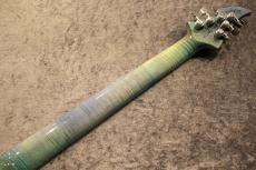 Giulio Negrini Guitars (GNG) Custom Order Brea Carved 6 Custom Theme Inlay "Winter Wolves" 【Made in Switzerland】【Art Inlay】_10