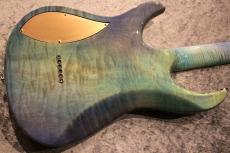 Giulio Negrini Guitars (GNG) Custom Order Brea Carved 6 Custom Theme Inlay "Winter Wolves" 【Made in Switzerland】【Art Inlay】_11