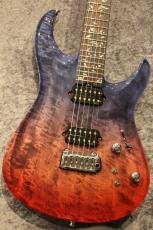 Giulio Negrini Guitars (GNG) Custom Order Brea Carved 6 1-Piece Figured Italian Poplar Body "Fade22" 【Made in Switzerland】