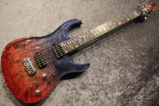 Giulio Negrini Guitars (GNG) Custom Order Brea Carved 6 1-Piece Figured Italian Poplar Body "Fade22" 【Made in Switzerland】_2