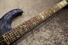 Giulio Negrini Guitars (GNG) Custom Order Brea Carved 6 1-Piece Figured Italian Poplar Body "Fade22" 【Made in Switzerland】_9