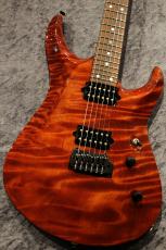 Koca Guitars Custom Order Light DC Carved Flame Redwood Top/Quilt Maho Back/ Roast Flame Maple Neck/Snakewood FB