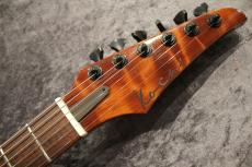 Koca Guitars Custom Order Light DC Carved Flame Redwood Top/Quilt Maho Back/ Roast Flame Maple Neck/Snakewood FB_8